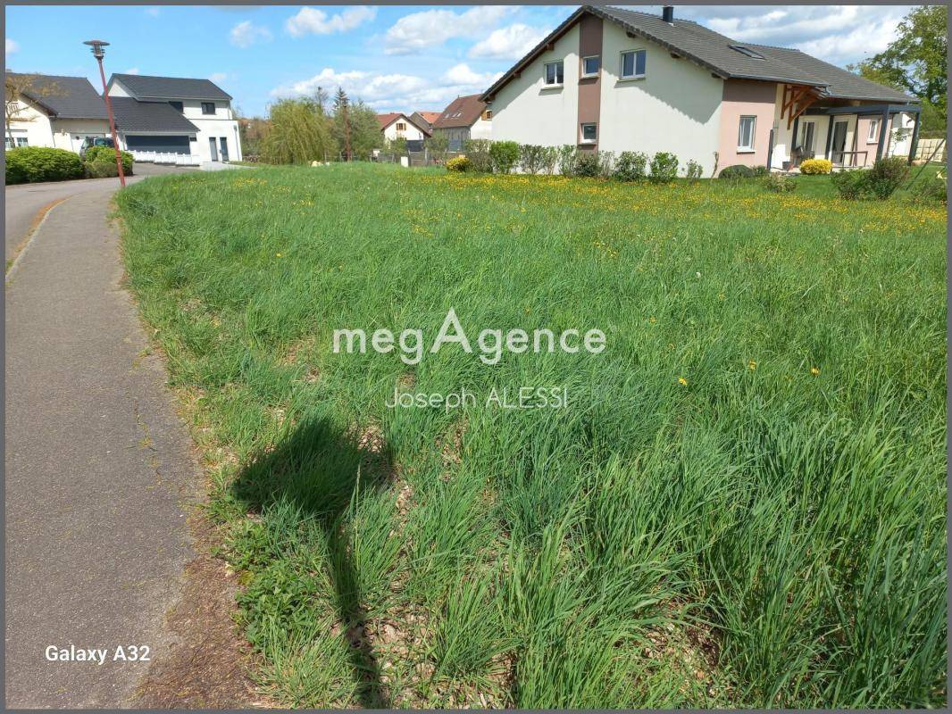 Terrain seul à Guessling-Hémering en Moselle (57) de 653 m² à vendre au prix de 47000€ - 4