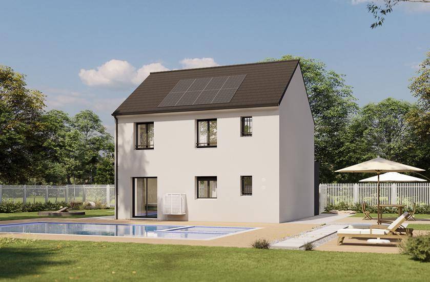 Programme terrain + maison à La Ville-du-Bois en Essonne (91) de 400 m² à vendre au prix de 339000€ - 2