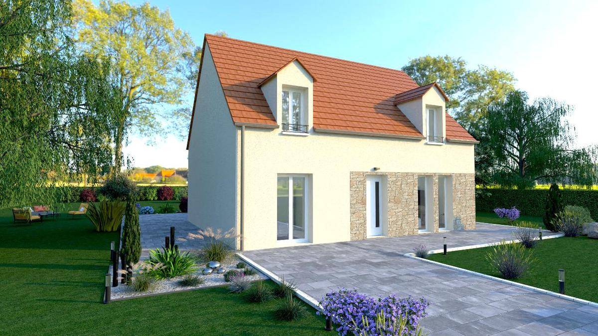 Programme terrain + maison à Coubron en Seine-Saint-Denis (93) de 397 m² à vendre au prix de 371830€ - 2