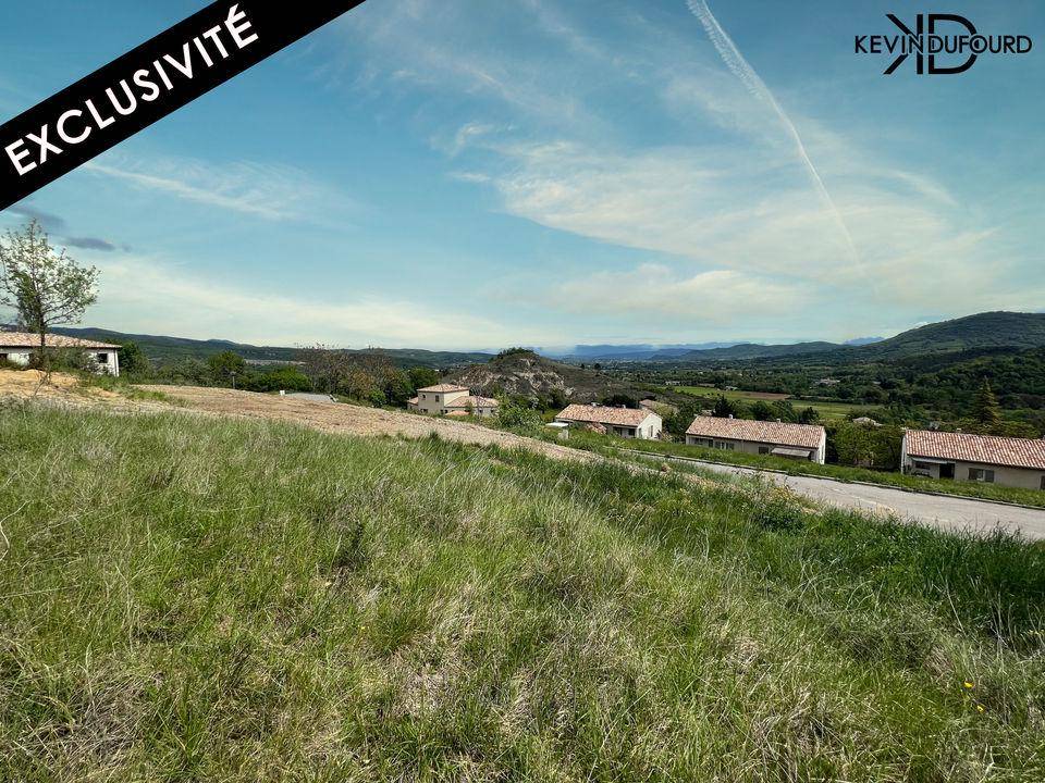Terrain seul à Rochessauve en Ardèche (07) de 1200 m² à vendre au prix de 90000€ - 1