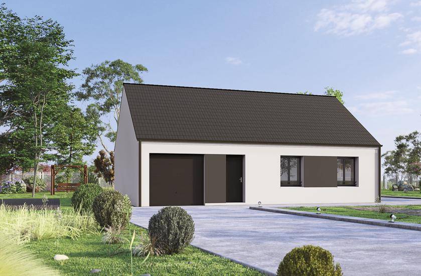 Programme terrain + maison à La Turballe en Loire-Atlantique (44) de 427 m² à vendre au prix de 266000€ - 1