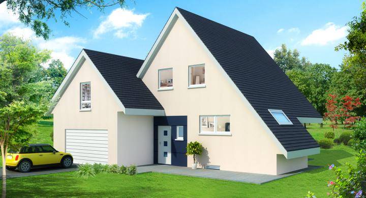 Programme terrain + maison à Mommenheim en Bas-Rhin (67) de 500 m² à vendre au prix de 339000€ - 1