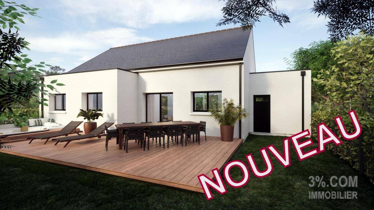 Programme terrain + maison à Angers en Maine-et-Loire (49) de 110 m² à vendre au prix de 325000€ - 2