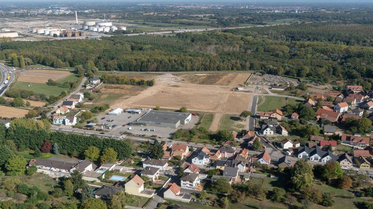 Terrain seul à Reichstett en Bas-Rhin (67) de 467 m² à vendre au prix de 163450€ - 2