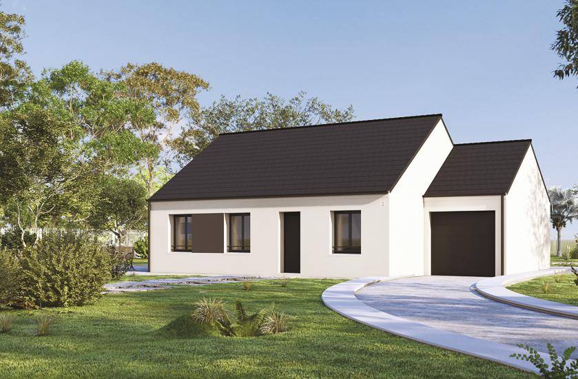 Programme terrain + maison à Saint-Aubin-des-Bois en Eure-et-Loir (28) de 620 m² à vendre au prix de 250000€ - 3