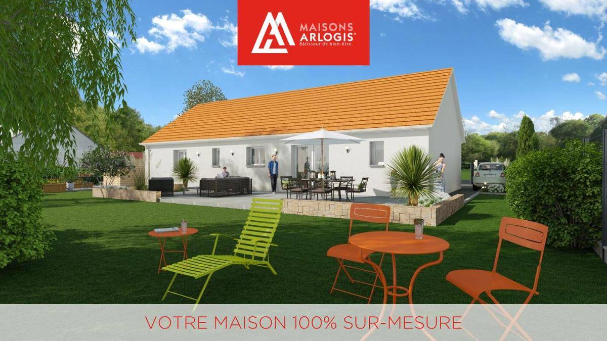 Programme terrain + maison à Saint-Parres-lès-Vaudes en Aube (10) de 793 m² à vendre au prix de 263440€ - 1
