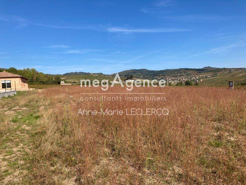 Terrain seul à Émeringes en Rhône (69) de 650 m² à vendre au prix de 84500€ - 1