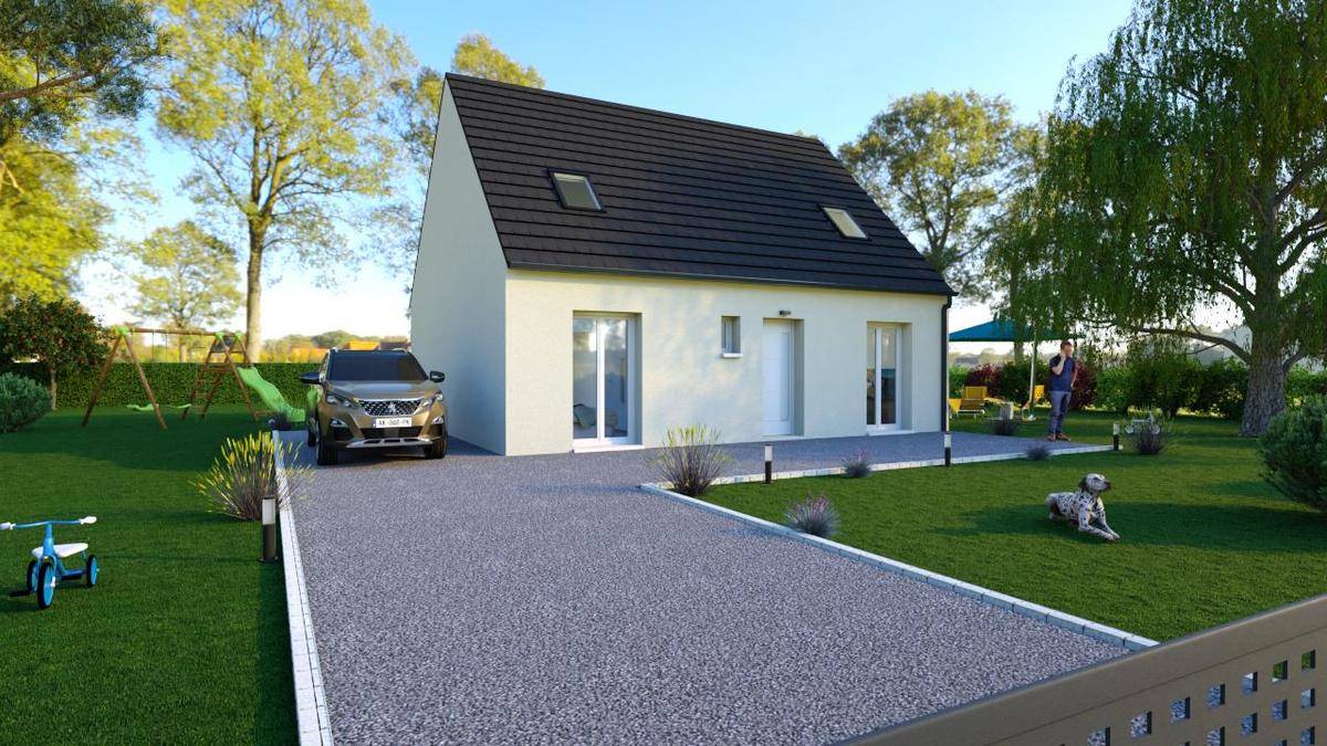 Programme terrain + maison à Fossemanant en Somme (80) de 1871 m² à vendre au prix de 249100€ - 1