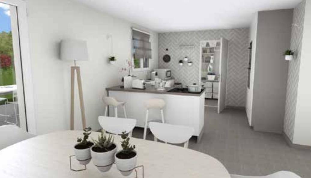 Programme terrain + maison à Moissy-Cramayel en Seine-et-Marne (77) de 230 m² à vendre au prix de 323035€ - 2