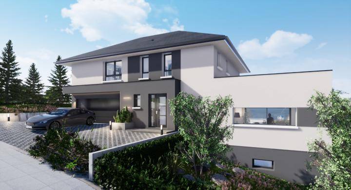 Programme terrain + maison à Brumath en Bas-Rhin (67) de 746 m² à vendre au prix de 615000€ - 2