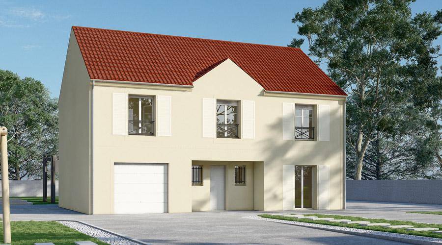 Programme terrain + maison à Le Val-Saint-Germain en Essonne (91) de 701 m² à vendre au prix de 378000€ - 1