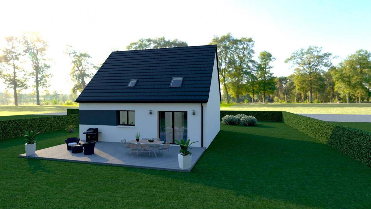 Programme terrain + maison à Cagny en Somme (80) de 83 m² à vendre au prix de 263000€ - 2
