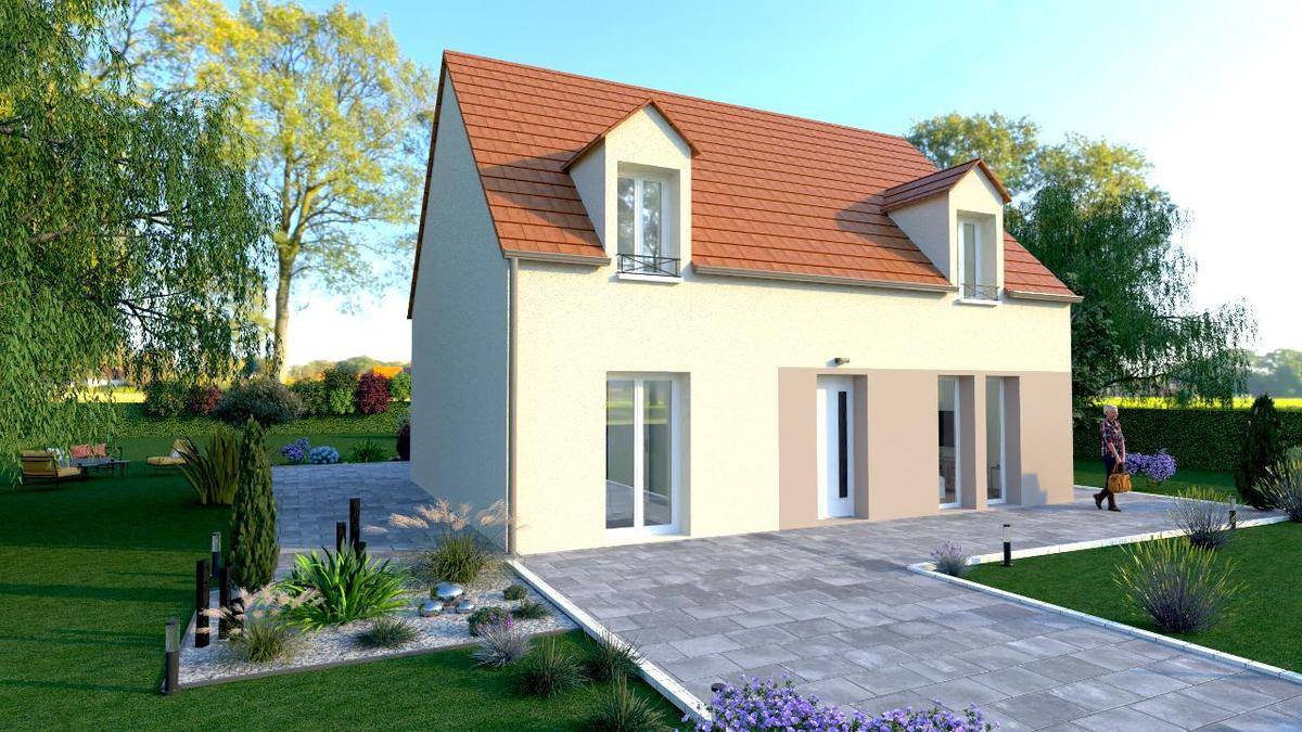 Programme terrain + maison à Coubron en Seine-Saint-Denis (93) de 397 m² à vendre au prix de 371830€ - 4