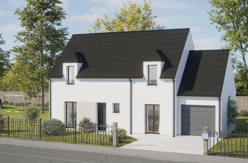 Programme terrain + maison à La Ville-du-Bois en Essonne (91) de 494 m² à vendre au prix de 290000€ - 3