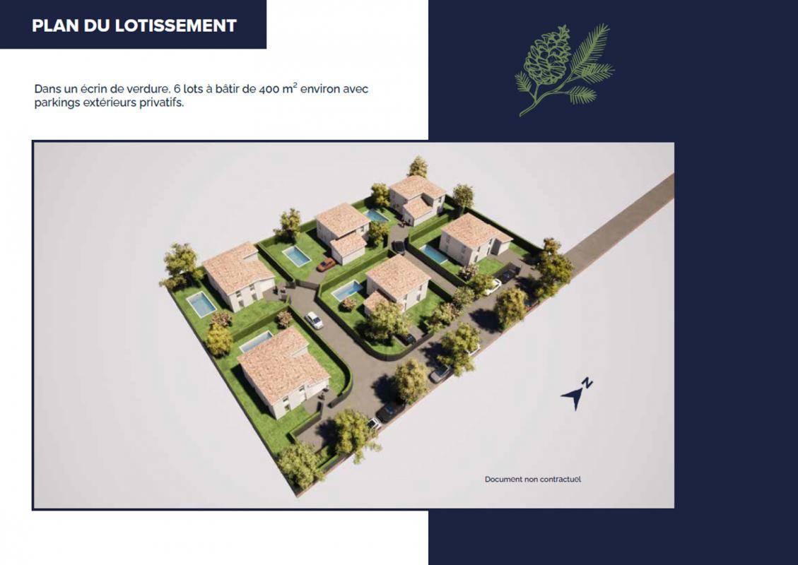 Terrain seul à Avensan en Gironde (33) de 400 m² à vendre au prix de 169000€ - 1