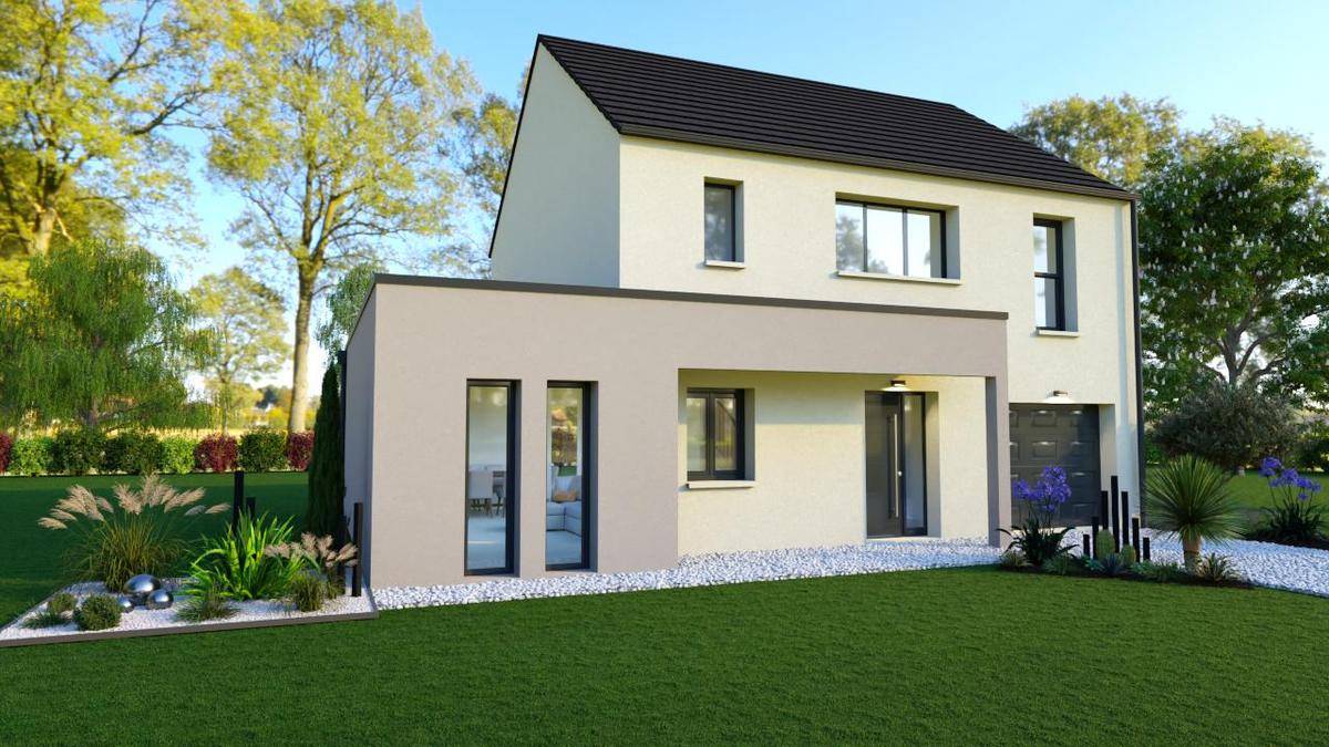 Programme terrain + maison à Prouzel en Somme (80) de 684 m² à vendre au prix de 317886€ - 4