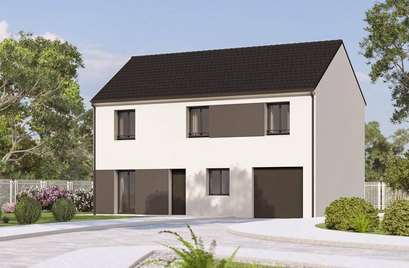 Programme terrain + maison à Belle-Église en Oise (60) de 514 m² à vendre au prix de 351000€ - 1