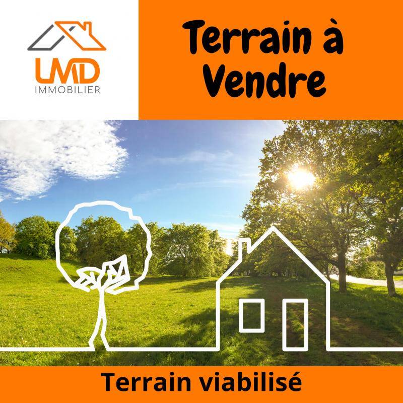 Terrain seul à Saint-Mard en Charente-Maritime (17) de 772 m² à vendre au prix de 54000€ - 1