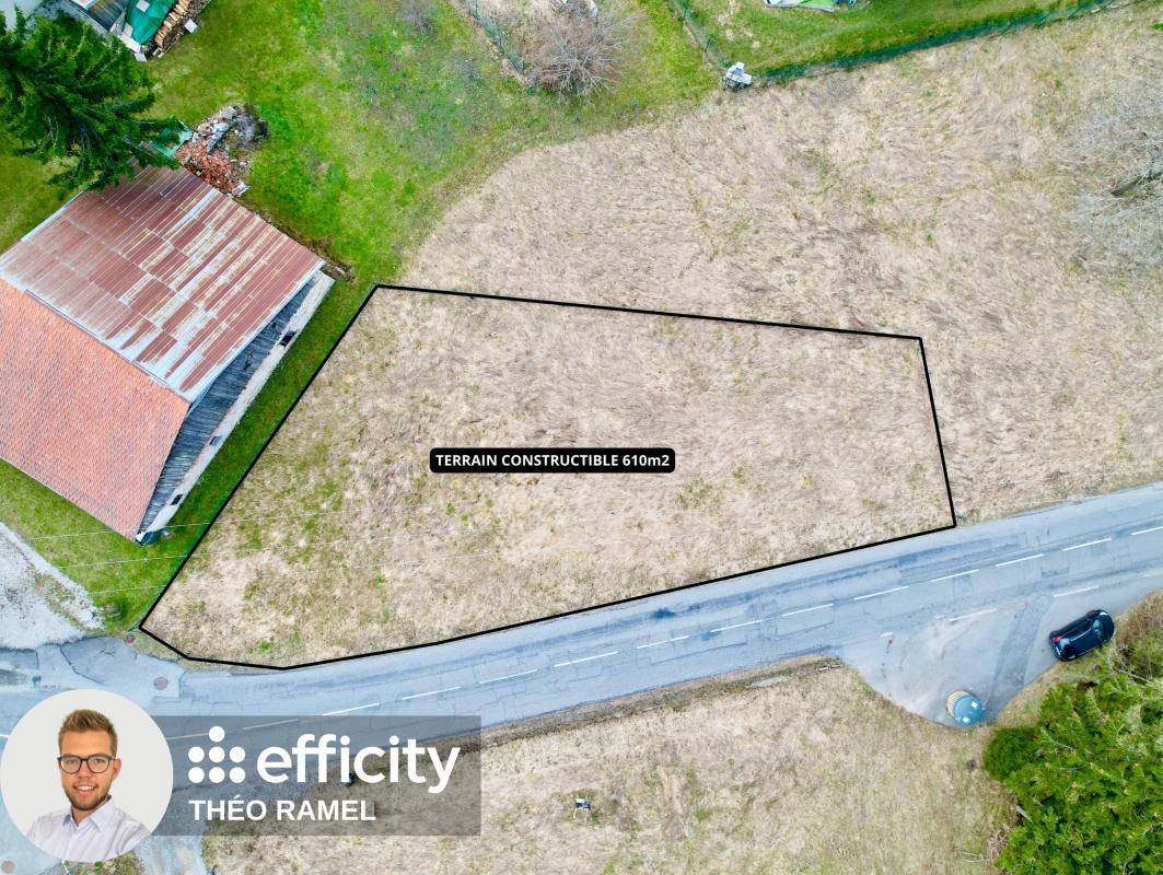 Terrain seul à La Roche-sur-Foron en Haute-Savoie (74) de 610 m² à vendre au prix de 183000€ - 1