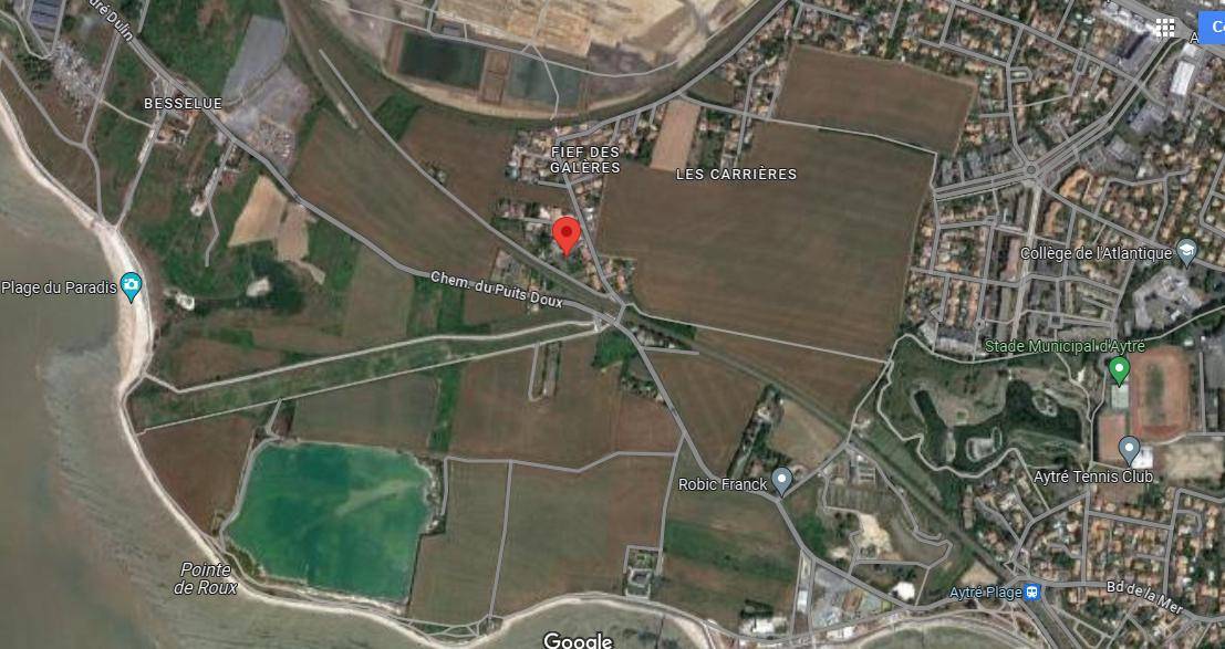Terrain seul à Aytré en Charente-Maritime (17) de 1500 m² à vendre au prix de 360000€ - 2