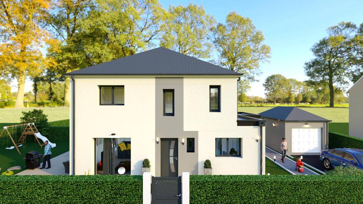 Programme terrain + maison à Bézu-la-Forêt en Eure (27) de 878 m² à vendre au prix de 328250€ - 1