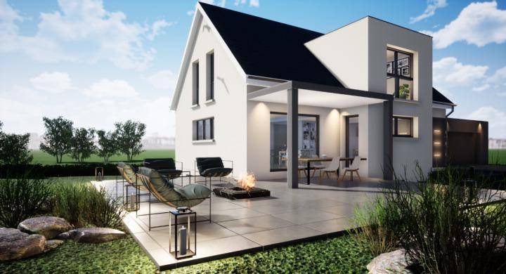 Programme terrain + maison à Schwenheim en Bas-Rhin (67) de 2000 m² à vendre au prix de 518829€ - 2
