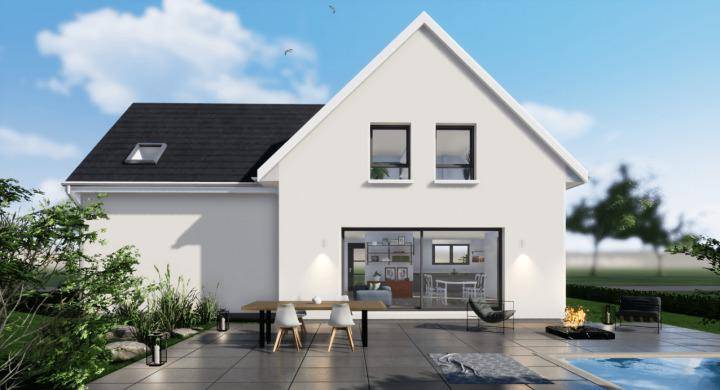 Programme terrain + maison à Weitbruch en Bas-Rhin (67) de 1000 m² à vendre au prix de 487720€