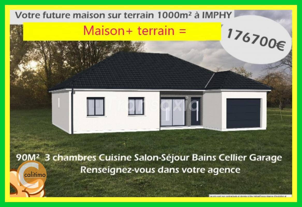 Terrain seul à Imphy en Nièvre (58) de 1038 m² à vendre au prix de 30000€ - 3