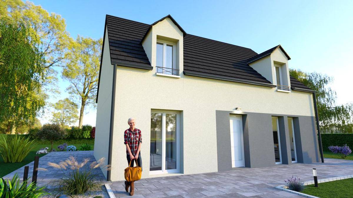Programme terrain + maison à Cagny en Somme (80) de 111 m² à vendre au prix de 295000€ - 1