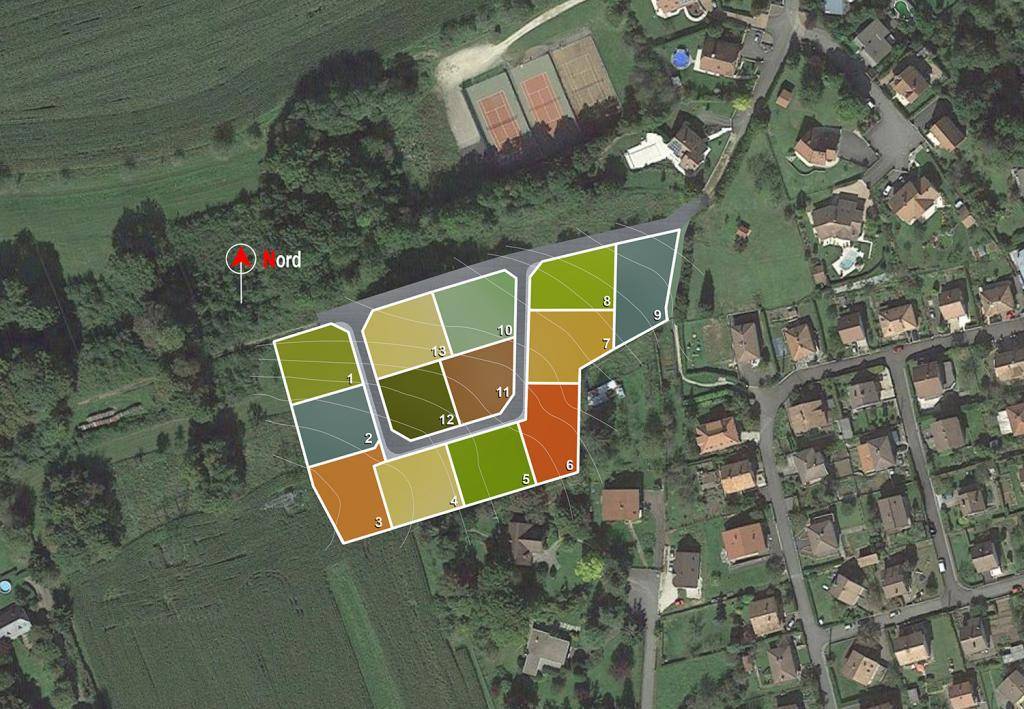Terrain seul à Nommay en Doubs (25) de 760 m² à vendre au prix de 73500€ - 2