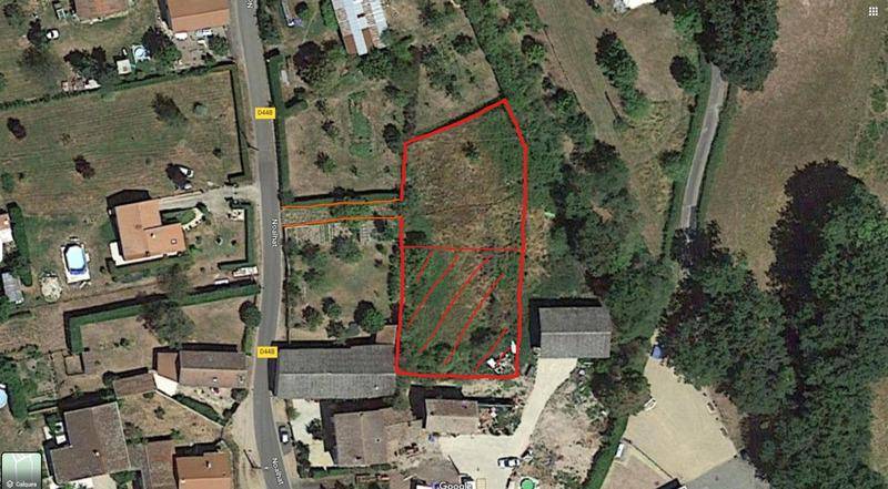 Terrain seul à Thiers en Puy-de-Dôme (63) de 1607 m² à vendre au prix de 35000€ - 2