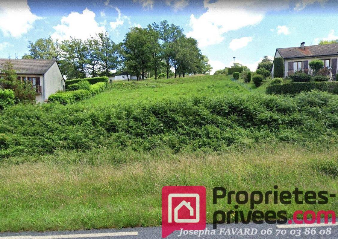 Terrain seul à Treignac en Corrèze (19) de 850 m² à vendre au prix de 12500€ - 2