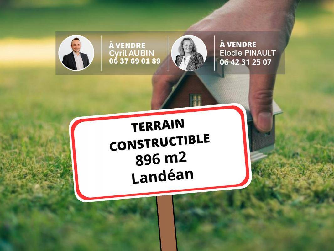 Terrain seul à Fougères en Ille-et-Vilaine (35) de 896 m² à vendre au prix de 32483€ - 1
