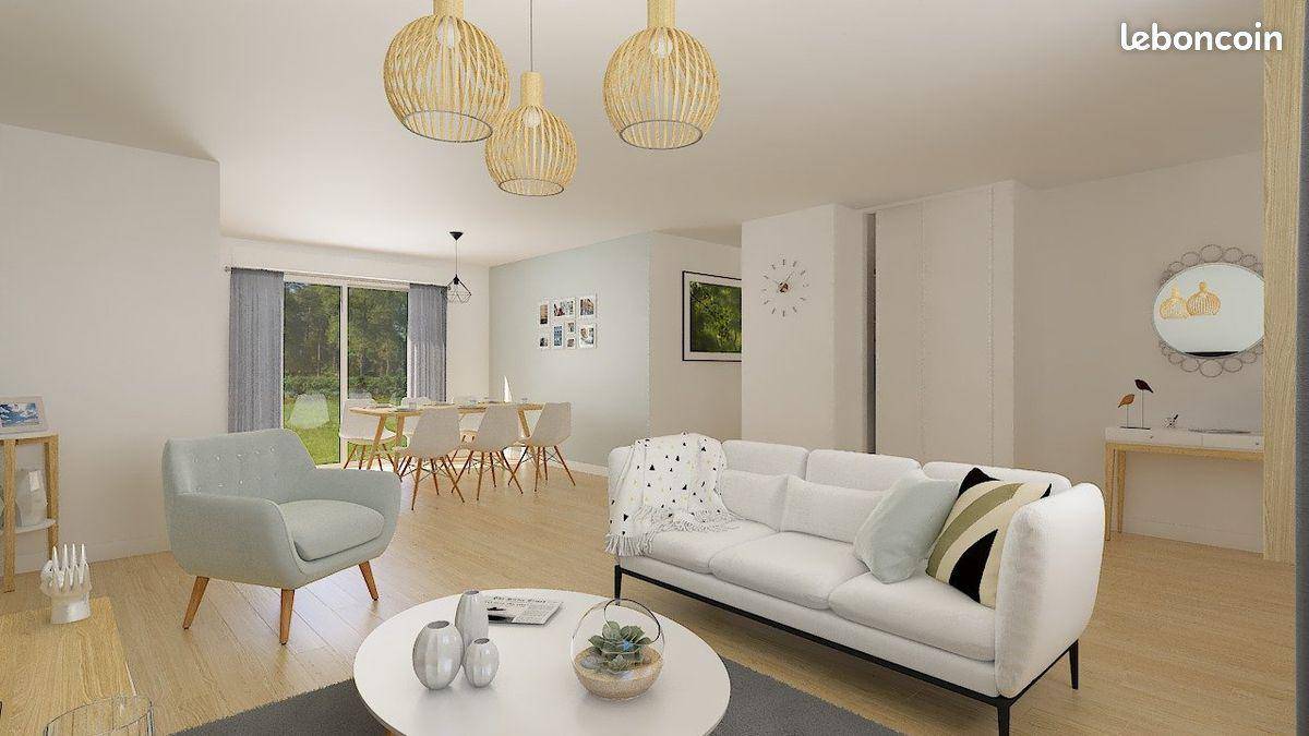 Programme terrain + maison à Nangis en Seine-et-Marne (77) de 62 m² à vendre au prix de 271500€ - 2
