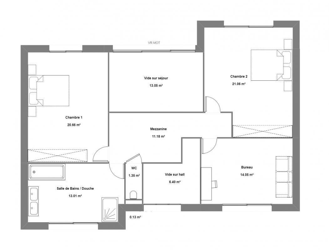 Programme terrain + maison à Rosny-sous-Bois en Seine-Saint-Denis (93) de 702 m² à vendre au prix de 908600€ - 4