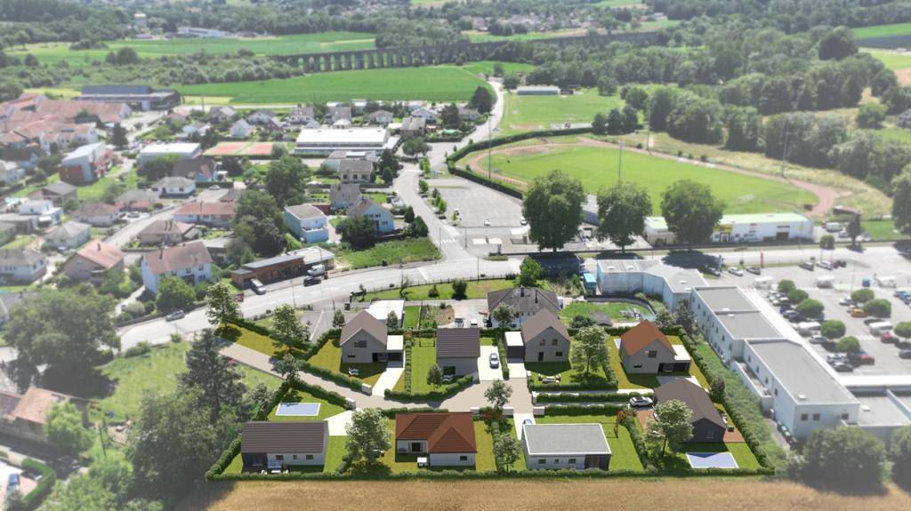 Terrain seul à Dannemarie en Haut-Rhin (68) de 450 m² à vendre au prix de 69000€ - 3