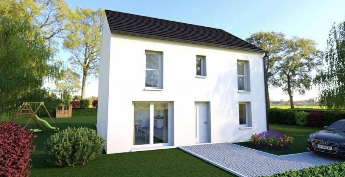 Programme terrain + maison à Sept-Sorts en Seine-et-Marne (77) de 417 m² à vendre au prix de 296101€ - 1