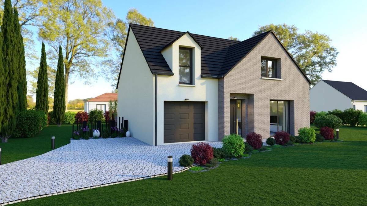 Programme terrain + maison à Allery en Somme (80) de 680 m² à vendre au prix de 268667€ - 1