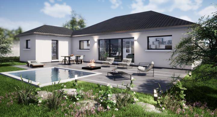 Programme terrain + maison à Gundershoffen en Bas-Rhin (67) de 569 m² à vendre au prix de 311000€