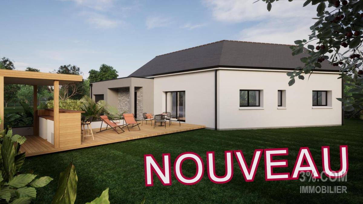 Programme terrain + maison à Angers en Maine-et-Loire (49) de 108 m² à vendre au prix de 387900€ - 4