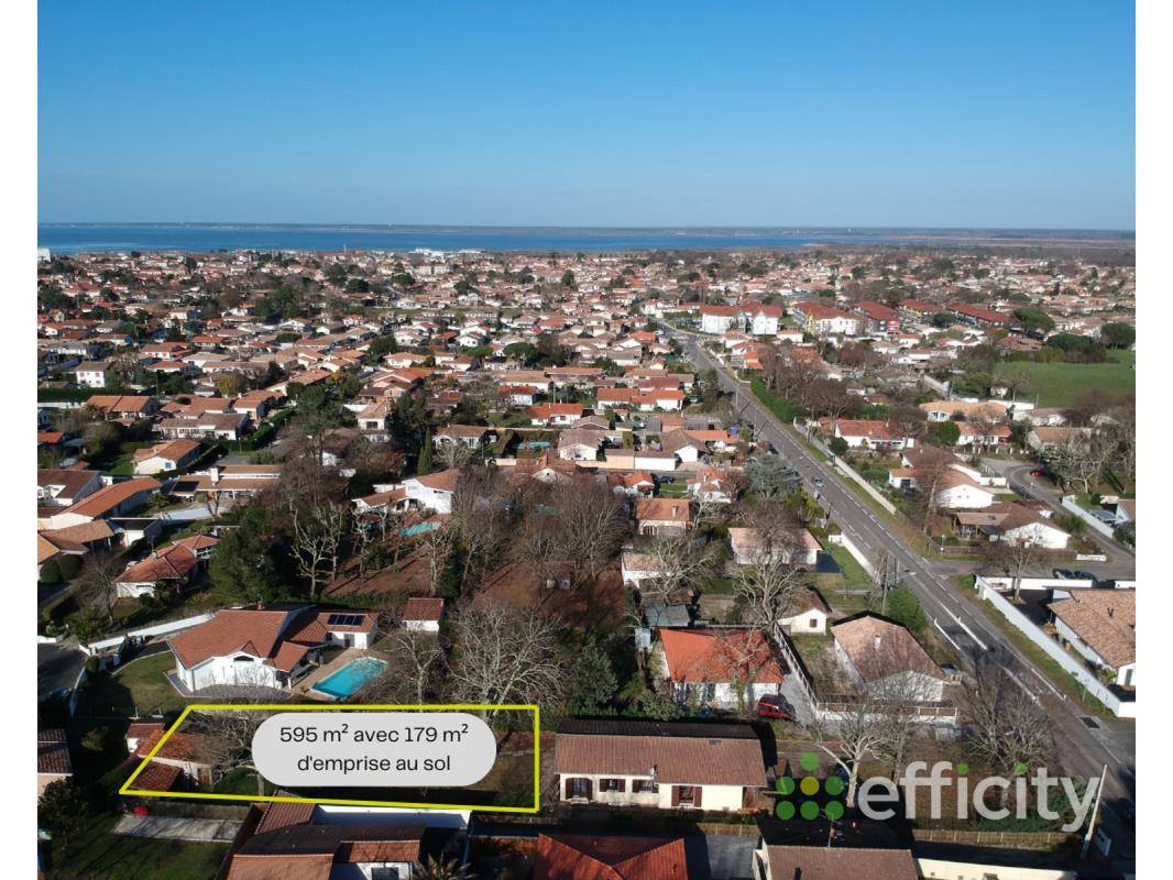 Terrain seul à Gujan-Mestras en Gironde (33) de 595 m² à vendre au prix de 380000€ - 4