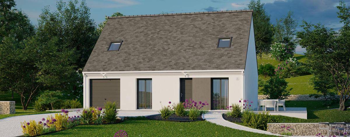 Programme terrain + maison à Morainvilliers en Yvelines (78) de 868 m² à vendre au prix de 467900€ - 1