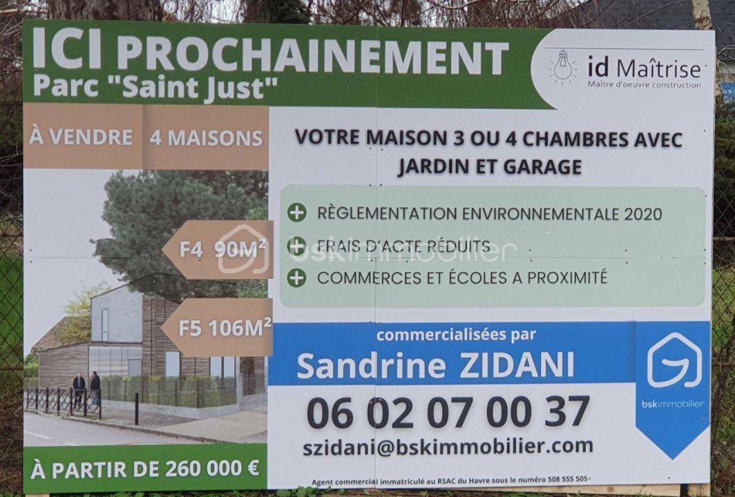Programme terrain + maison à Le Havre en Seine-Maritime (76) de 90 m² à vendre au prix de 260000€ - 1