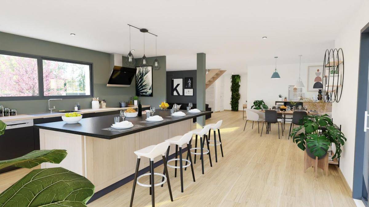 Programme terrain + maison à Lusigny-sur-Barse en Aube (10) de 163 m² à vendre au prix de 374000€ - 4