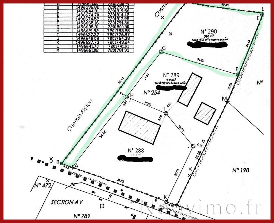 Terrain seul à Changé en Sarthe (72) de 980 m² à vendre au prix de 126800€