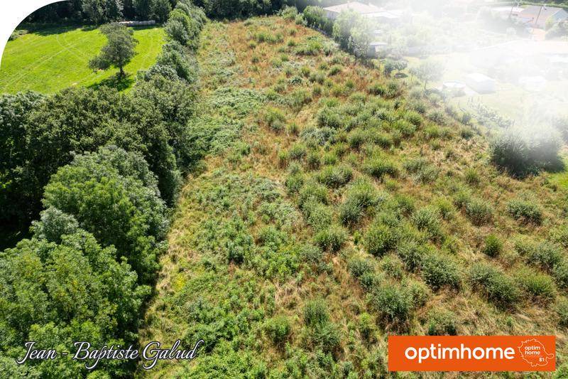 Terrain seul à Pampelonne en Tarn (81) de 6285 m² à vendre au prix de 76000€ - 1