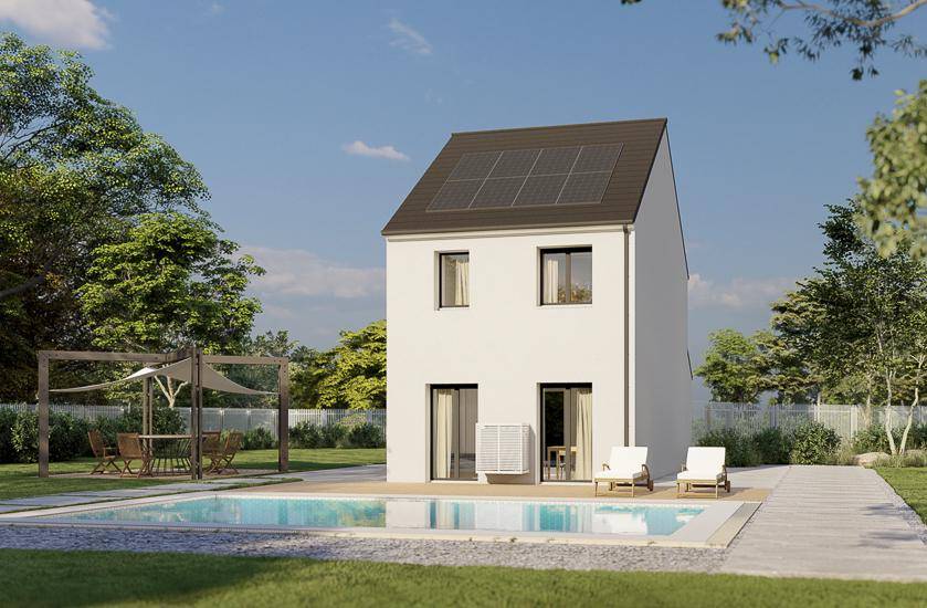Programme terrain + maison à Sevran en Seine-Saint-Denis (93) de 200 m² à vendre au prix de 234000€ - 1