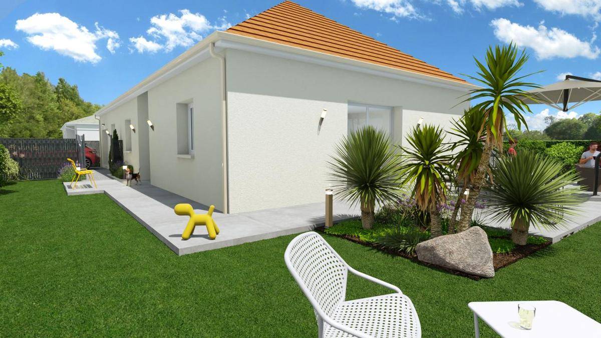 Programme terrain + maison à Aubeterre en Aube (10) de 110 m² à vendre au prix de 230000€ - 2