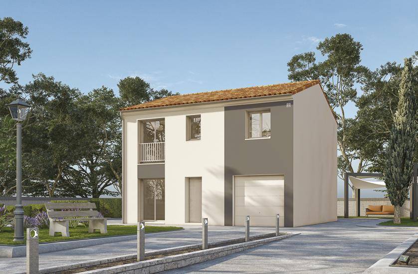 Programme terrain + maison à Périgny en Charente-Maritime (17) de 647 m² à vendre au prix de 583550€ - 1