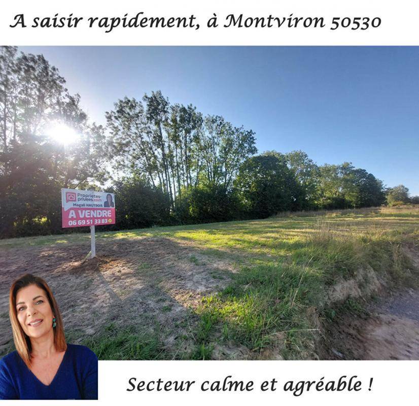Terrain seul à Sartilly-Baie-Bocage en Manche (50) de 452 m² à vendre au prix de 49000€ - 1